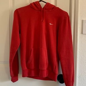NIKE HOODIE RED
